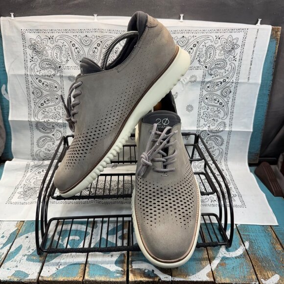 Cole Haan Zerogrand 2.0GRAND Lined Laser Wingtip Oxford Shoes C23814 Mens 11.5M main image 9